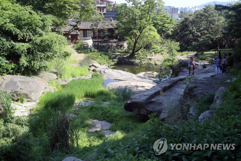 서울의 비밀정원 성락원 공개 | 연합뉴스