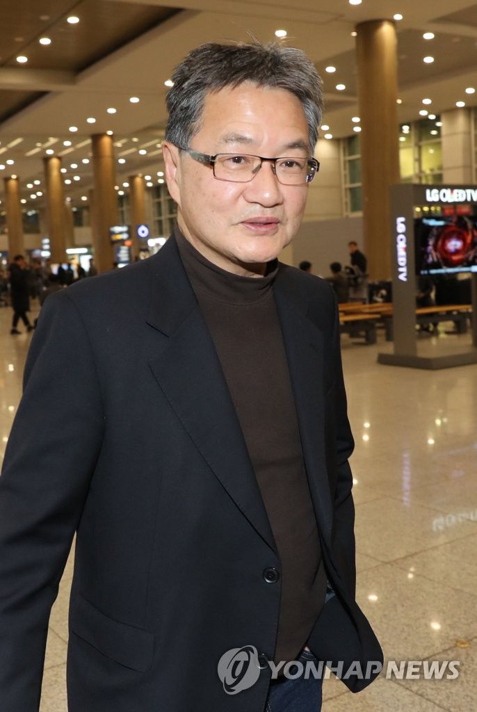 입국하는 조셉 윤 미국 6자회담 수석대표 | 연합뉴스