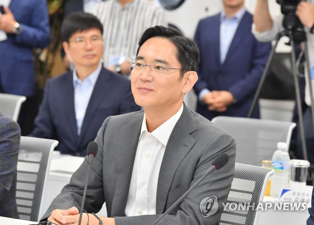 This photo, taken on Aug. 6, 2018, shows Lee Jae-yong, vice chairman of South Korea's tech giant Samsung Electronics Co. (Yonhap)