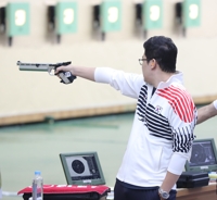 진종오 10ｍ 공기권총 사격