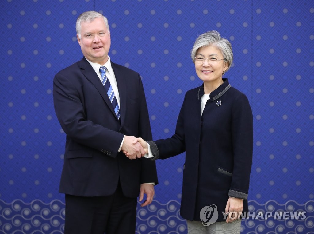 韓国外相と米特別代表が会談　対北朝鮮での連携協議