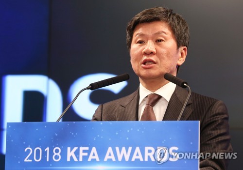 S. Korean football chief seeking second term on FIFA Council