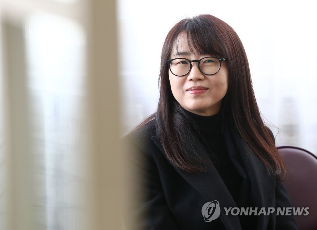 S. Korean writer Kim Eun-hee | Yonhap News Agency