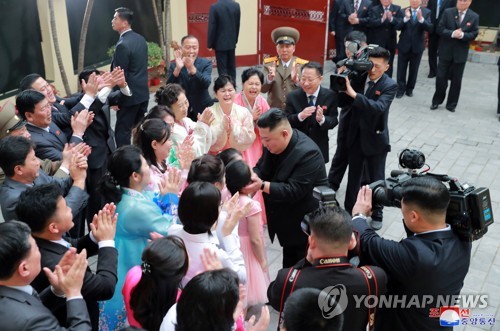 Kim Jong-un en Vietnam