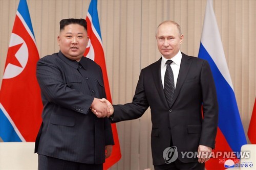 북한 "러시아와 국제무대서 상호 지지…친선 전성기"