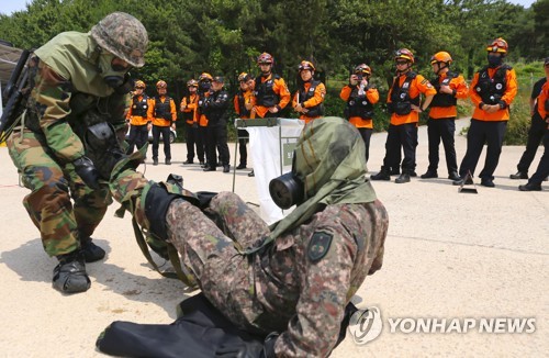 Decontamination drill