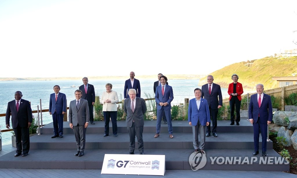 Photo de groupe du G7