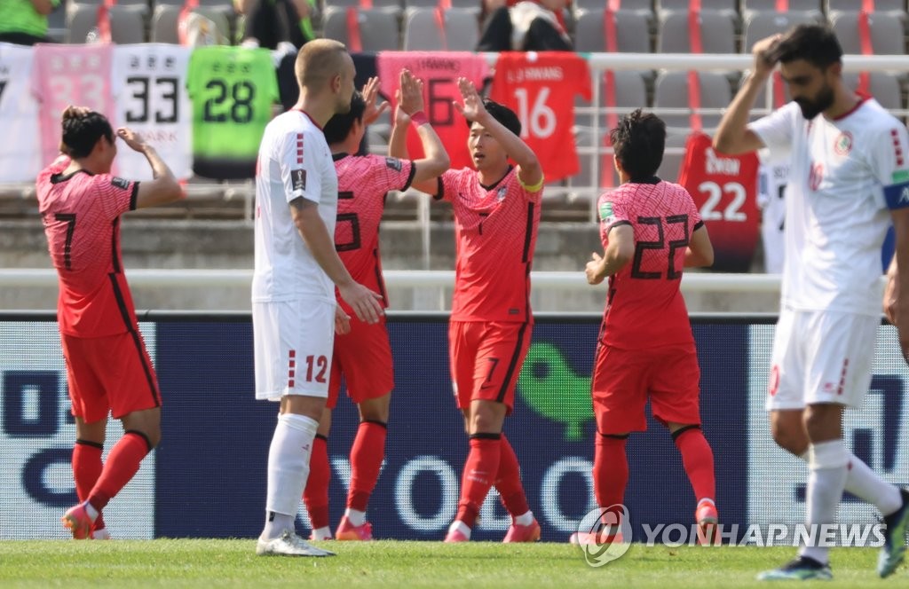 ９月の韓国対レバノン戦　開催場所変更＝Ｗ杯アジア最終予選