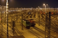 독일 철도 노조 파업으로 멈춰 선 열차들