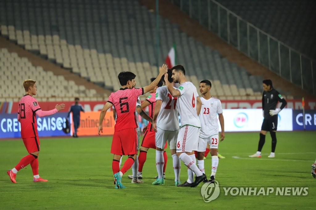 Iran, S. Korea lead two-horse race in final World Cup qualifying round
