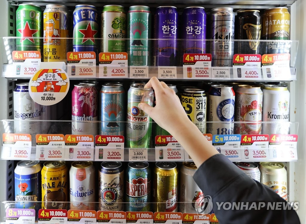 Japanese beer imports show no signs of recovery