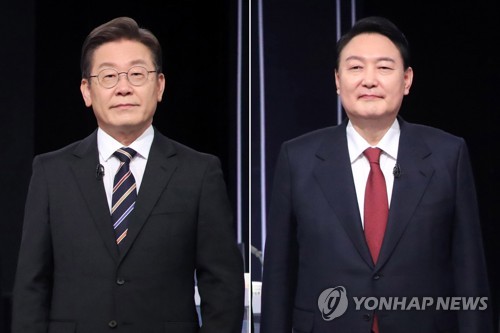 (2e LD) Sondage à la sortie des urnes des 3 grandes chaînes TV : Lee 47,8% et Yoon 48,4%