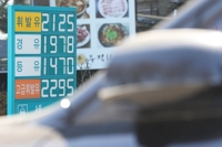 [우크라 침공] 치솟는 휘발윳값…4개월만에 다시 1천800원 돌파, 제주 1천900원대