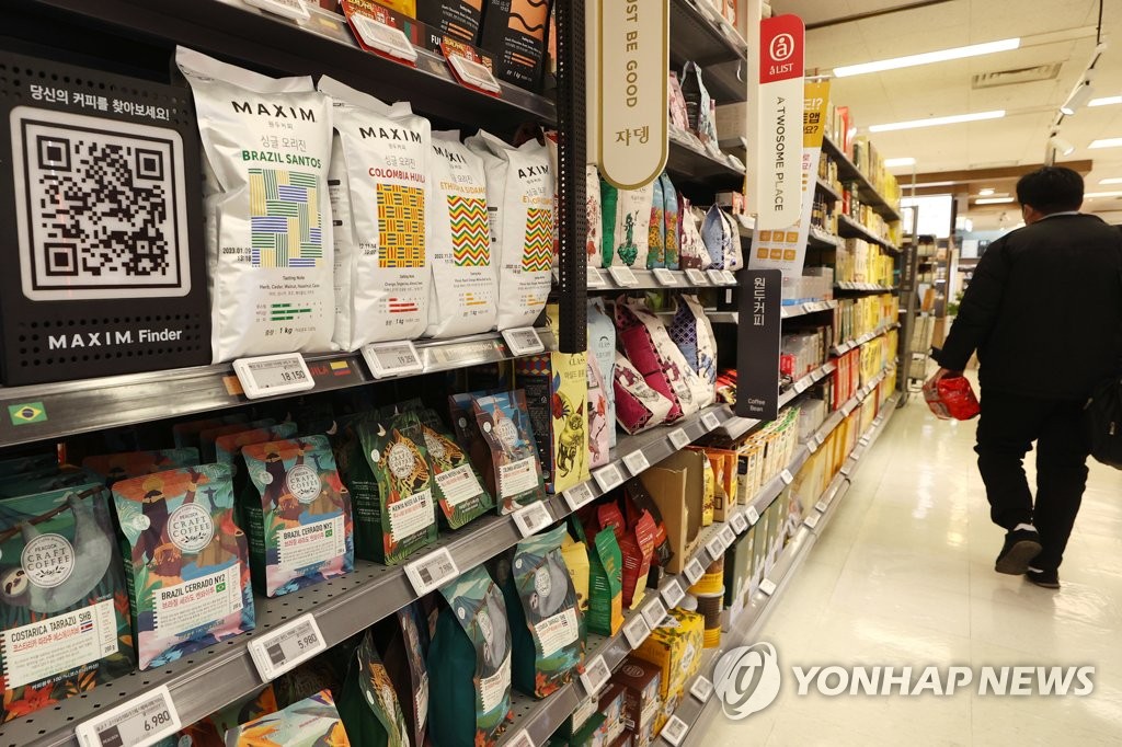 واردات كوريا الجنوبية من البن تسجل أعلى مستوى لها على الإطلاق في عام 2022
