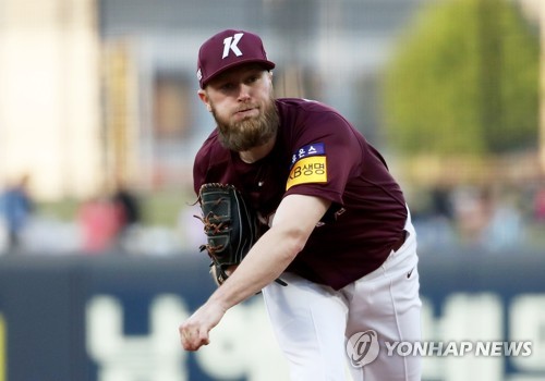 (Yonhap Interview) Kiwoom Heroes' ace Eric Jokisch wants to make young sons proud