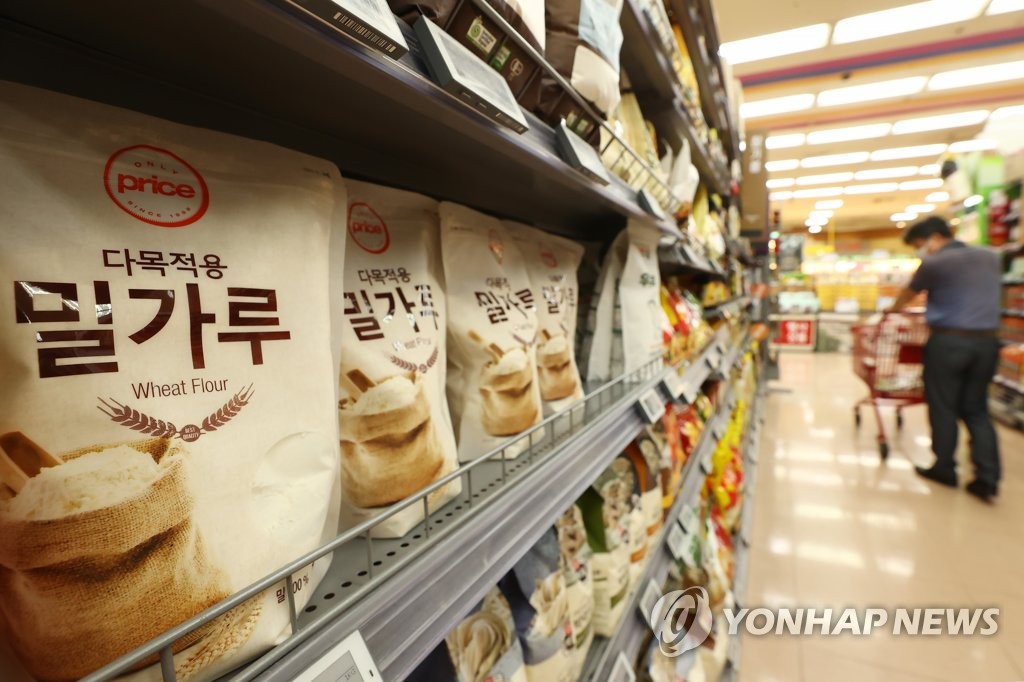 밀가루 식용류 가격 상승 