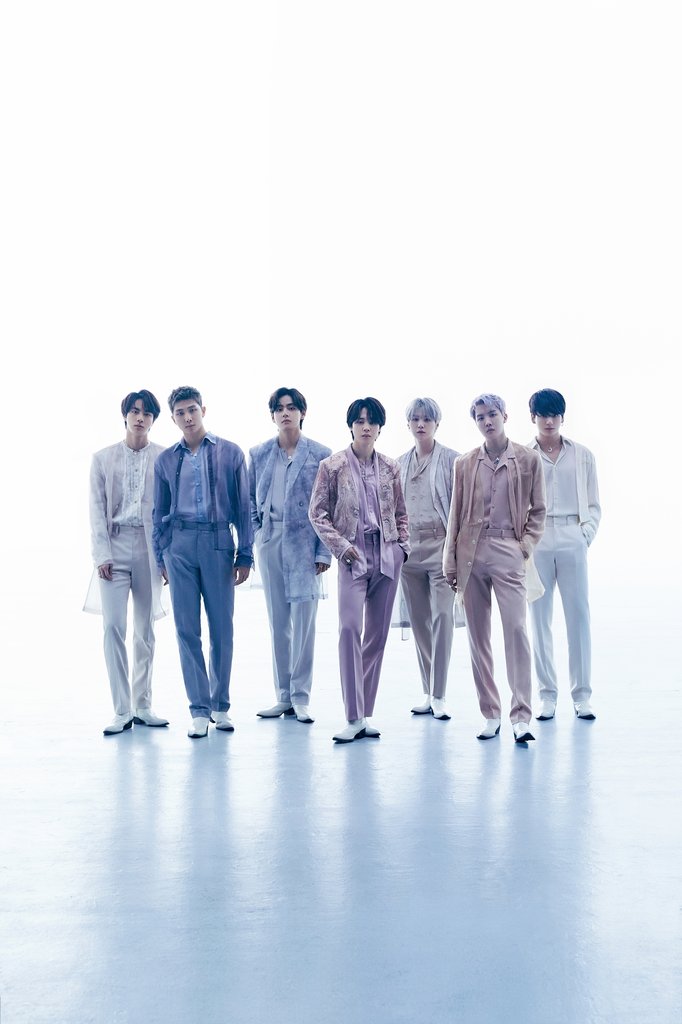 La foto sin fechar, proporcionada por Big Hit Music, muestra al grupo masculino de K-pop BTS. (Prohibida su reventa y archivo)
