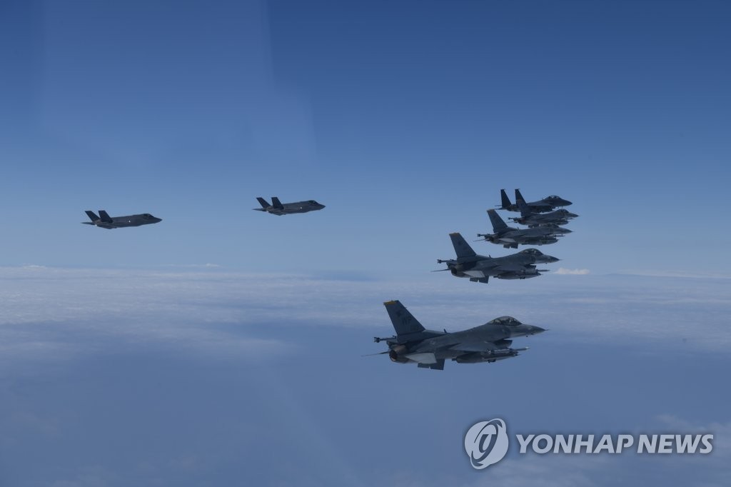 韓米が３１日から２４０機参加の大規模空中訓練　北朝鮮に警告