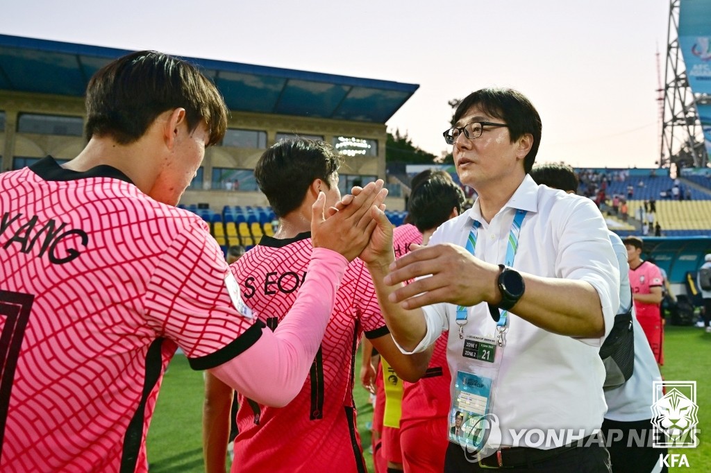 황선홍호, U-23 아시안컵 8강서 일본에 완패