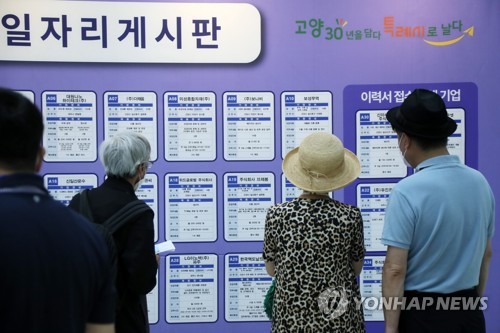 65세 이상 임금 근로 가구주, 45%는 근로소득 100만원 미만