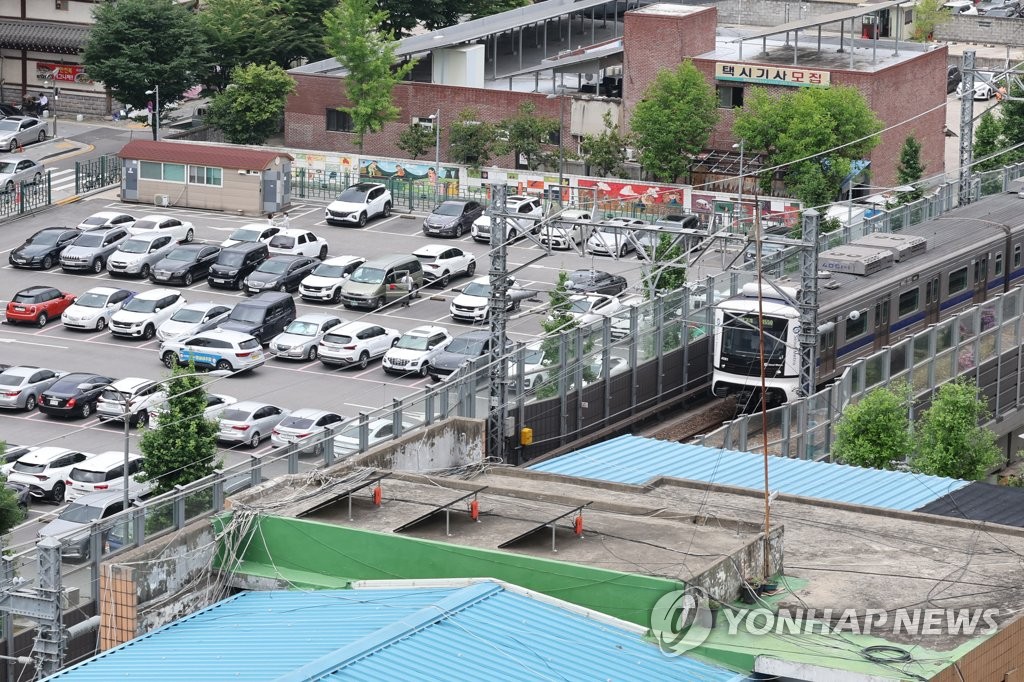 2022년 6월 서울 창동역 환승주차장 모습