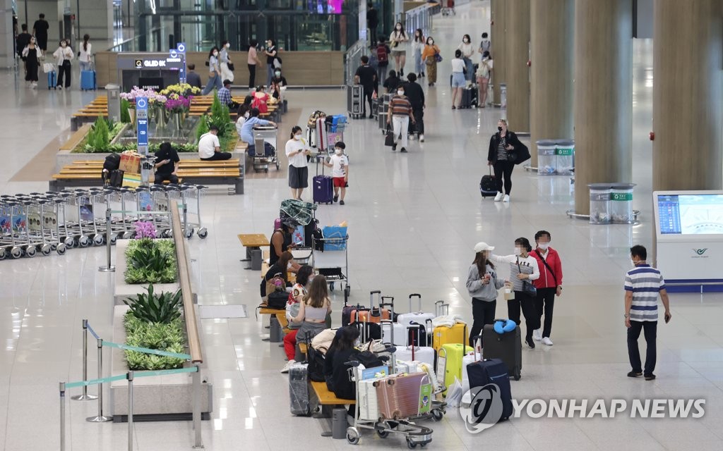 韓国・仁川空港の旅客数　今週末は予想下回る見通し＝コロナ再拡大が影響か