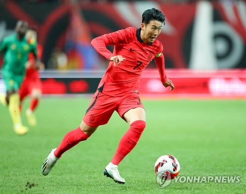 'Lucky' Son Heung-min delivers for S. Korea in World Cup tuneup victory