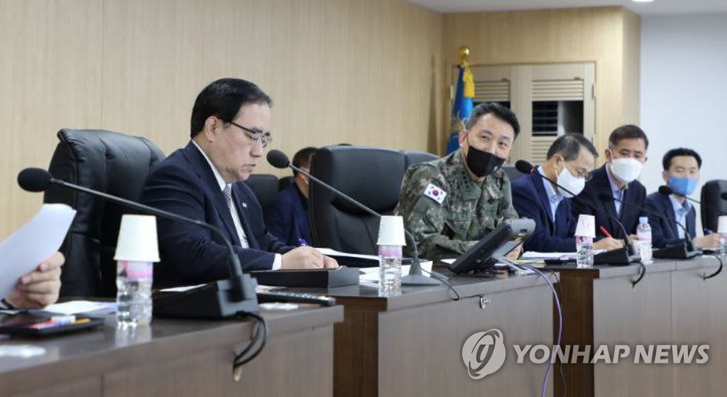 NSC meeting on N.K. missile launches