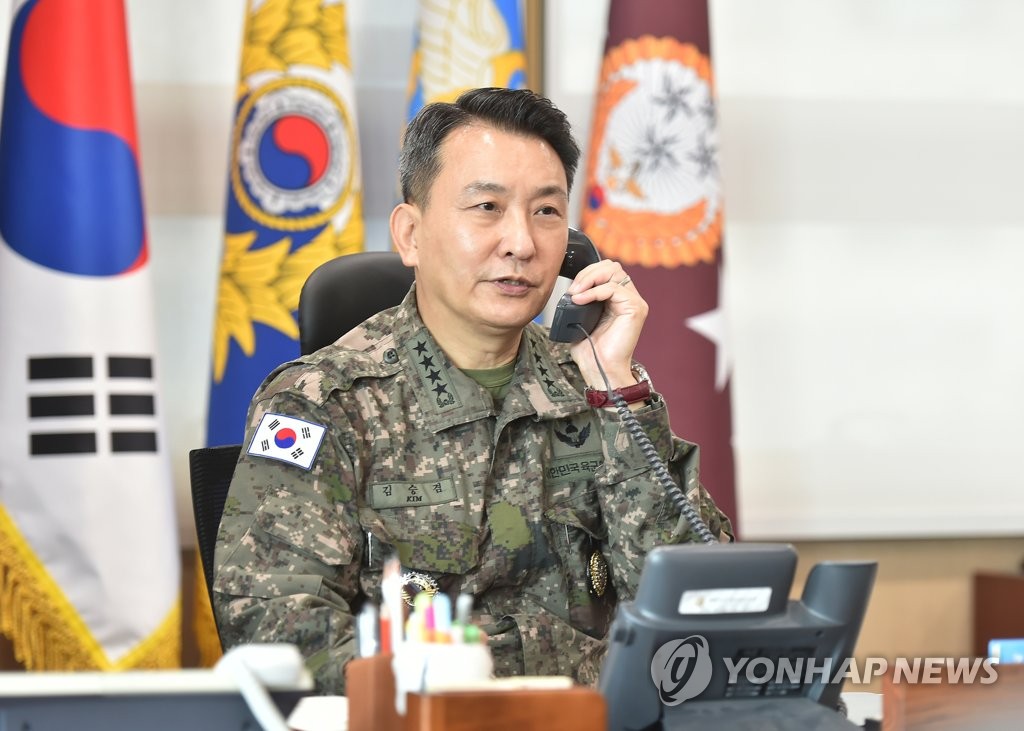 韓米制服組トップが協議　北のミサイル発射を糾弾「同盟さらに強力に」