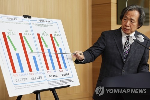 정기석 "추가접종·치료제로 코로나 사망 30% 감소 기대"