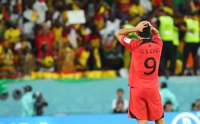  '조규성 2골에도' 한국, 가나에 2-3 석패…월드컵 16강 '빨간불'