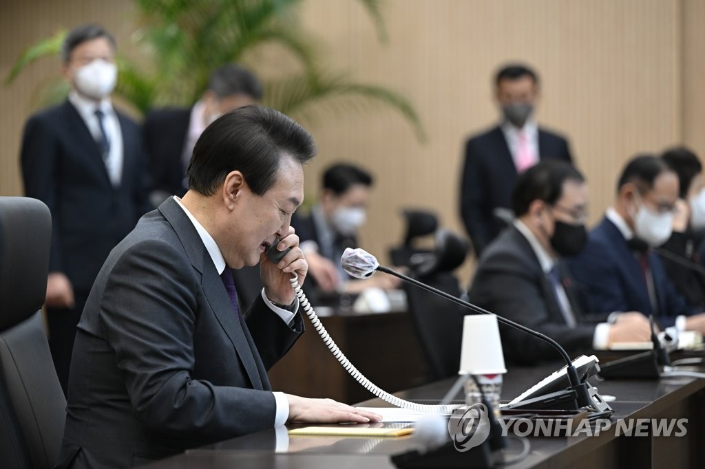 尹大統領「一戦辞さない構えで報復を」　北朝鮮の挑発受け指示