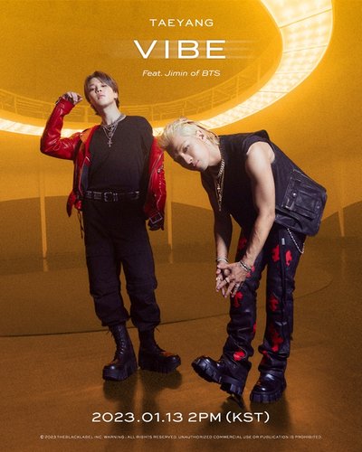 'Vibe' de Taeyang en colaboración con Jimin ingresa en el 'Hot 100' de Billboard