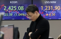 코스피, 외인 매도에 1% 하락 마감