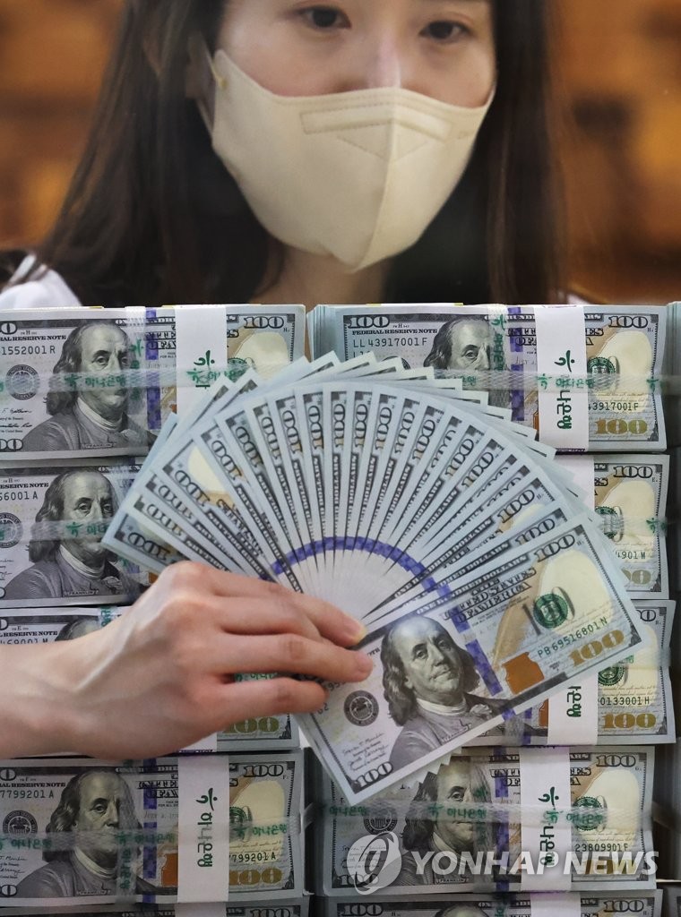 U S Dollar Hits 10 month Low Against Korean Won Yonhap News Agency
