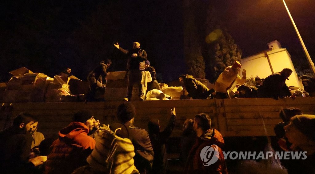 절실한 구호물품