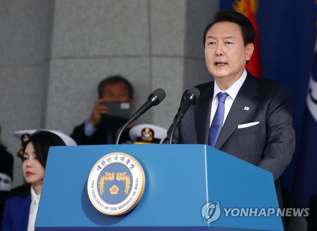 A March 10, 2023, file photo of President Yoon Suk Yeol (Pool photo) (Yonhap)
