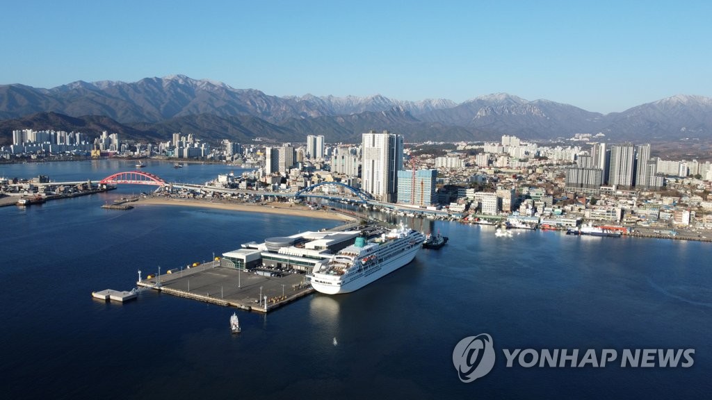 속초항 전경