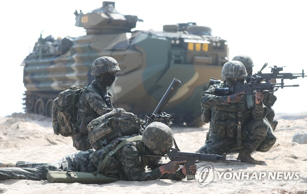 한미 해군·해병대, '결정적행동' 훈련 실시