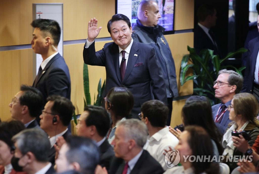 Yoon de retour en Corée après sa visite d'Etat aux USA