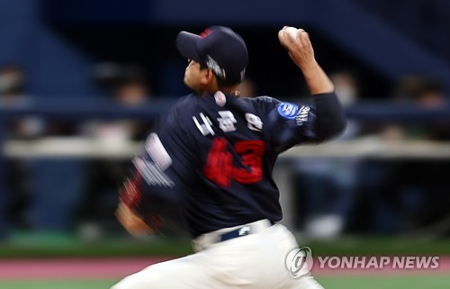 키움 에이스 안우진, 11일 만의 복귀전에서 6이닝 2실점(종합)