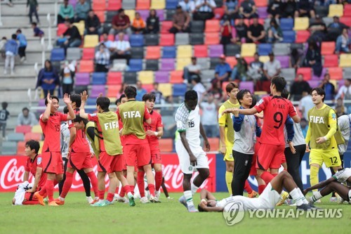 S. Korea beat Nigeria to advance to semifinals at U-20 World Cup