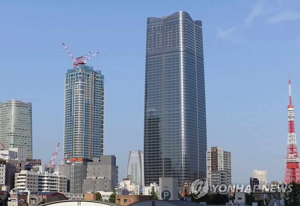도쿄타워 옆에 日최고층 빌딩…높이 330m '아자부다이 힐스' 연합뉴스 도쿄타워 옆에 日최고층 빌딩…높이 330m '아자부다이 힐스' 연합뉴스