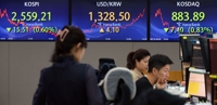 코스피, 기관 대량 매도에 이틀째 약세…FOMC 경계 심리(종합)