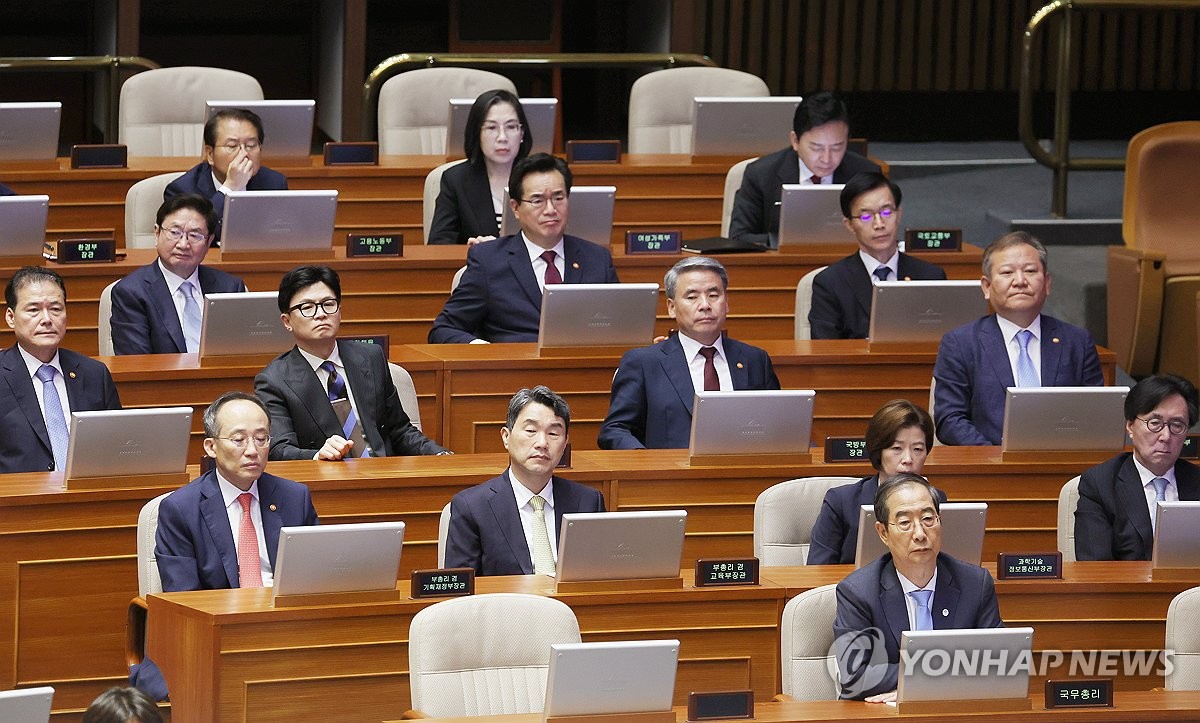 '윤석열 정부' 국무위원들