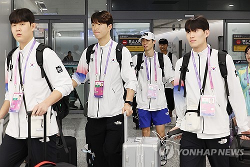 Equipe de taekwondo à Hangzhou