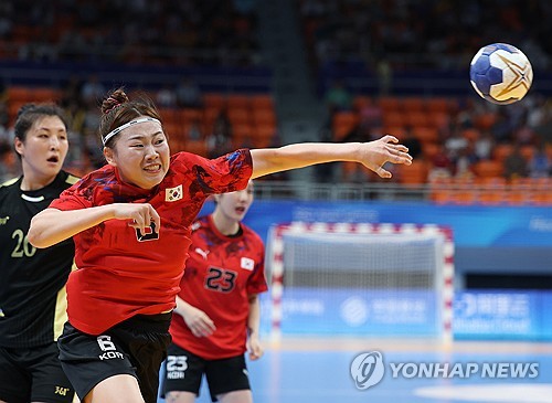 (Asiad) S. Korea beats China to reach women's handball final