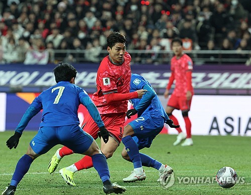 South Korea and Thailand match