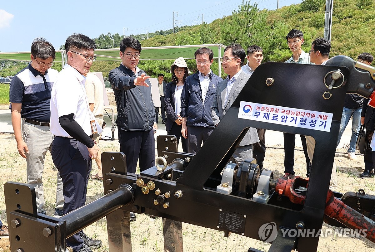 권재한 청장, 여름배추 수급 안정을 위한 준고랭지 신작형 생산기술 연구 상황 점검