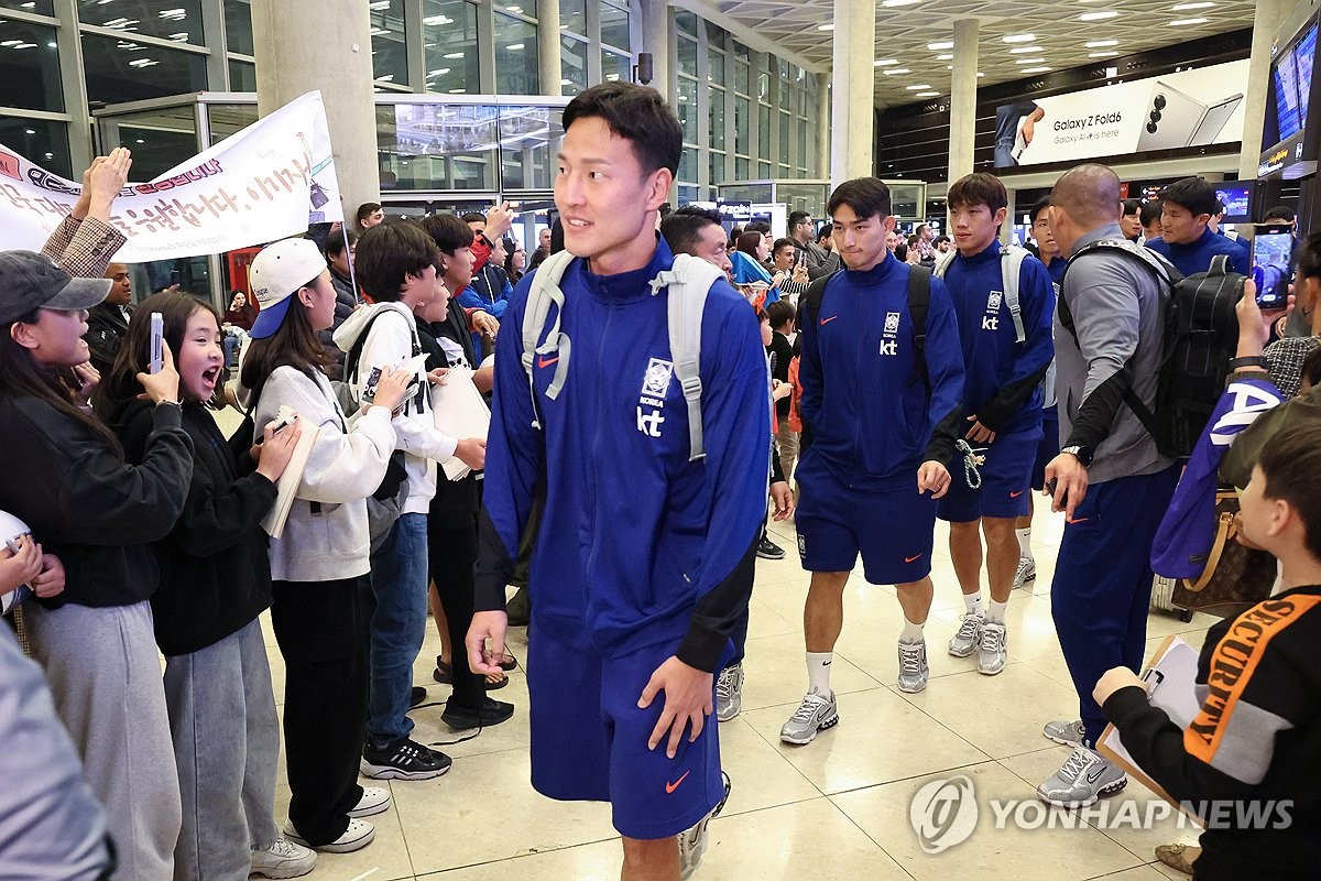 요르단 입성한 축구 국가대표팀